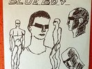 BLUE BOY New Age 45 MN Power Pop Wave Kissing You Robert Ivers Ice Stars HEAR