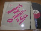S.S.O. tonight's the night Lp '76 Baia Cosmic disco funk