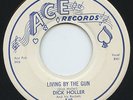 HEAR- Rare Popcorn / Rockabilly 45 - Dick Holler - Living By The Gun - Ace # 540