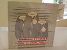 TROMBONE BY THREE - JJ JOHNSON -PRESTIGE - MONO -FIRST FLAT EDGE -VAN GELDER-NM