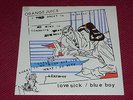 Orange Juice:  Blue Boy/Lovesick 1st Press hand coloured sleeve blue labels  EX+