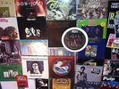 HUG LP LOT. Rock Albums, 1st Pressing, Vintage Vinyl. Record LOT. Kiss Clock LP