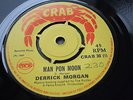DERRICK MORGAN UK CRAB 45 1969 MAN PON MOON NEAR MINT STUNNING COPY