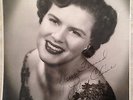 AUTOGRAPH 8X10 GLOSSY PHOTO PATSY CLINE SIGN YOUR FRIEND PATSY CLINE
