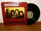 The DOORS - L.A. Woman (1971 Original Vinyl LP) die-cut window cover