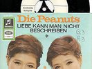 Sg   -    DIE  PEANUTS    -  LIEBE KANN MAN NICHT BESCHREIBEN  -  weiße Promo