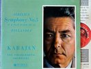 Karajan. Sibelius (Symphony 5; Finlandia). Col SAX 2392 semi-circle. NM