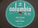 CHUCK BERRY, SCHOOL DAYS / DEEP FEELING, COLUMBIA RECORDS