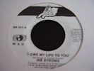 ike strong;i owe my life to you/since i lost my baby . br 001 bama  rare find