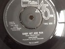 northern soul tamla motown record - contours - baby hit and run
