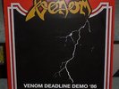 VENOM Deadline Demo '86 LP very rare gold vinyl with full colour poster 300 only