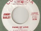 JIMMY JR BAILEY Pains Of Love Keep On Running COLUMBIA PROMO  NORTHERN SOUL 45