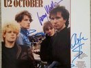 U2, October signed