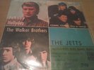 JOHNNY HALLYDAY CHEVEUX LONGS IDEES COURTES PROMO 45 T FONOGRAM SPAIN ESPAGNE