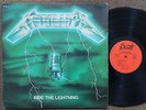 LP METALLICA ride the lightning RARE ORIGINAL FRENCH GREEN COVER bernett 1984