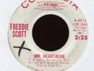 FREDDIE SCOTT Mr. Heartache on Columbia Promo Northern Soul 45 Hear