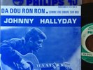 Rare SP juke box encart original Johnny Hallyday No Réserve