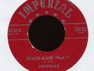 ARCHIBALD Stack-A-Lee on Imperial NOLA R&B 45 Hear