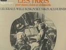 Mozart Complete Piano Trios Lili Kraus, Willi Boskovsky, N. Hubner MINT 3-LP EMI
