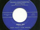 Rockabilly 45 Elroy Peace Trans-Continental 3001 