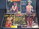 5 Exotic Cheesecake Nude Cover LP's South Seas, Tahiti, Hawaii, Percussion