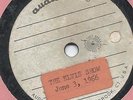 ELVIS PRESLEY ABSOLUTELY RARE ACETATE RADIO SPOT FOR OAKLAND CA JUNE 3, 1956