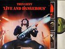 THIN LIZZY live and dangerous 6641 810 dutch with inners DOUBLE LP PS EX/EX