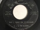 E.J. & THE ECHOES   Put A Smile On Your Face / People Say   45 northern soul