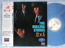 ROLLING STONES 12 X 5  L20P1010 JAPAN PROMO BLUE VINYL LP w/OBI 042az8