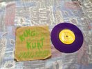 King Kurt Zulu Beat 7 Purple Vinyl With Speckles Of Other Colours On It