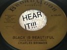 RARE NEW ORLEANS SOUL 45 CHARLES BRIMMER BROADMOOR 132 