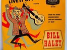 BILL HALEY - Live It Up PART 3 - 1958 UK London Tri Centre VINYL Rare EP 45 7