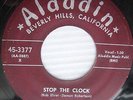 BOB EHRET So Lonely b/w Stop The Clock 1957 ROCKABILLY on ALADDIN 45-3377 w2274
