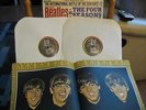 BEATLES VS THE FOUR SEASONS GREAT DOUBLE ROCK LP ON VJ DX-30 WITH POSTER