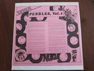 Pebbles #1 Original Paste On cover lp Squires Outcasts Kim Fowley Wig Ju Ju's