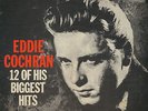 Eddie Cochran - 12 of His Biggest Hits - Rare South African Vinyl Album LBY1186J