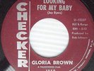 GLORIA BROWN Looking For My Baby Happy Birthday NORTHERN SOUL Girl Group 45 e15