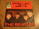 The Beatles Ticket To Ride 1965 German Press Sehr Gut.Top