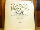 SAMSON FRANCOIS & CLUYTENS / RAVEL deux concertos / COLUMBIA CCA STEREO LP / EX