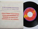CLAUDE FRANCOIS - RARE FRENCH PROMO SP 45T HORS COMMERCE 
