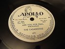 THE CASANOVAS - ARE YOU FOR REAL - VERY RARE R&B DOO WOP 78 ON APOLLO 471 WLP NM