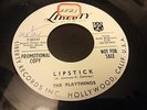 THE PLAYTHINGS - LIPSTICK / SITTIN - RARE R&B POPCORN 45 ON LIBERTY NM WLP PROMO