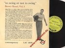 LP Barney Kessel - To Swing Or Not To Swing Vol.3 UK CONTEMPORARY VOGUE..1955
