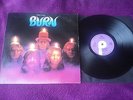 DEEP PURPLE burn 1974- RARE UK FIRST  PRESS PURPLE (THE GRAMOPHONE .LTD  ) - EX+