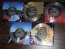 U2 Achtung Baby 5 clear vinyl singles box set rare not promo or cd