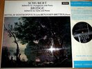  Rostropovich Britten VERY RARE 1ED LP DECCA SXL WIDE MINT Sonata Cello Schuber