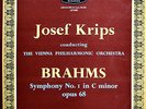LXT 5292 Josef Krips Brahms Symphony no. 1 VPO 1957 NEAR MINT- (no stereo)