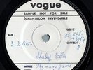 SHIRLEY ELLIS the name game / FRANCOISE HARDY je veux qu'il TEST PRESS EP