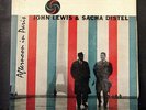 JOHN LEWIS and SACHA DISTEL  LP Afternoon in paris  1957 Atlantic DG jazz