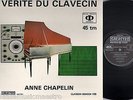 ANNE CHAPELIN verite du clavecin FRENCH SARASTRO SAR 7701 LP